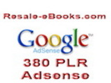 Thumbnail *NEW!* PLR Adsense Articles 380 Google AdSense PLR Articles