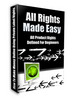 Thumbnail *NEW!* All Rights Made Easy With Master Resale Rights 