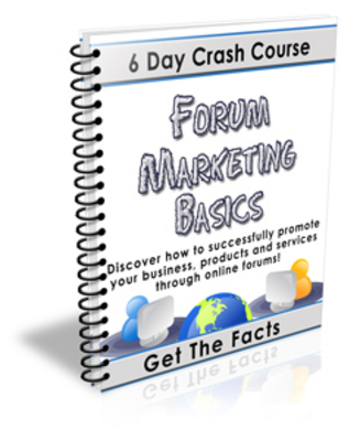 Product picture *NEW!* Forum Marketing Basics With Private Label Rights