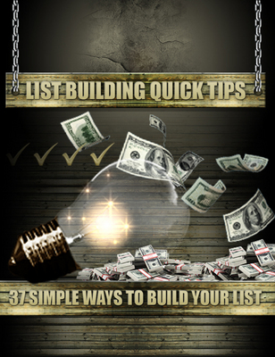 Product picture *NEW!* List Building Quick Tips With Private Label Rights