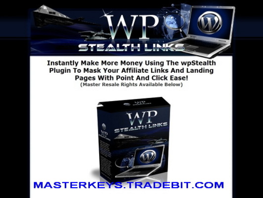 Product picture *NEW!* WP Stealth Links - MRR Instantly Make More Money