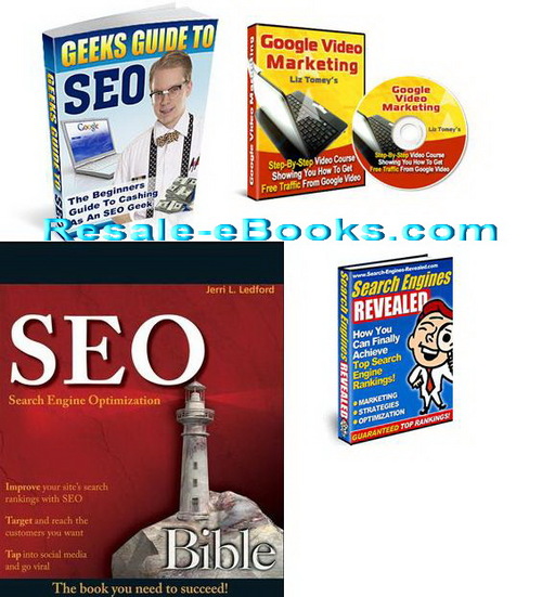 Product picture *NEW!* Search Engine Optimization eBooks Download collection