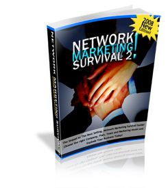 Product picture *NEW!*  Network Marketing Survival 2 - PRIVATE LABEL RIGHTS |  The Sequel to the Best Selling Network Marketing Survival Guide!