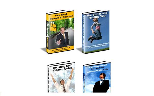 Product picture *NEW!*  4 Brand New Self Improvement Guides - PRIVATE LABEL RIGHTS | Hot Off The Press Private Label