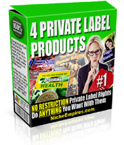 Product picture *NEW!* 4 Private Label Right Books Volume #1