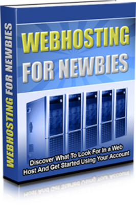 Product picture *NEW!* Webhosting For Newbies With Master Resell Rights