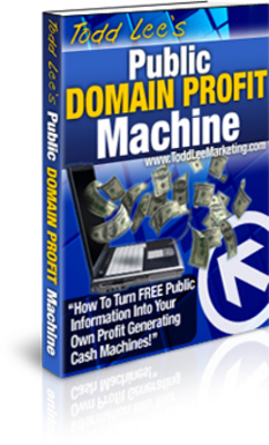 Product picture *NEW!* Public Domain Profit Machine