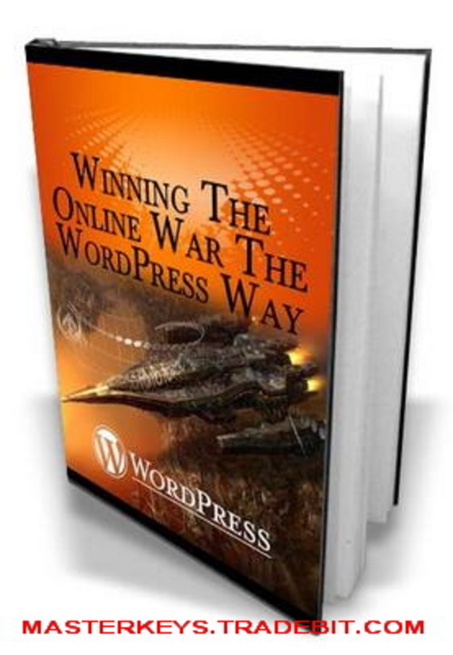 Product picture  *NEW!* Winning The Online War The Wordpress Way - PLR - eBooks Download