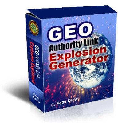 Product picture  *NEW!*  GEO Authority Link Explosion Generator 