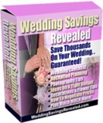 Product picture  *NEW!* Wedding Savings Revealed! - Private Label Rights