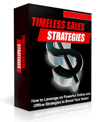 Product picture  *NEW!* Timeless Sales Strategies - Private Label Rights