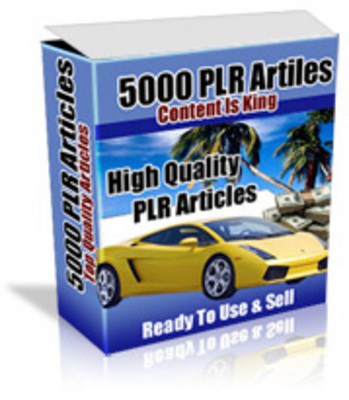 Product picture  *NEW!* 5000 PLR Articles - Private Label Rights