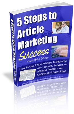 Product picture  *NEW!* 5 Steps to Article Marketing Success  -MRR