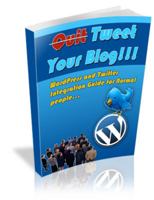 Product picture  *NEW!* Tweet Your Blog - WordPress and Twitter Intergation 