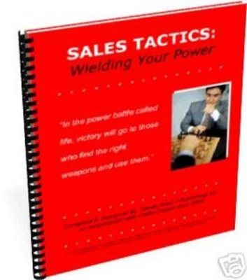 Product picture *NEW!* Sales Tactics: Wielding Your Power