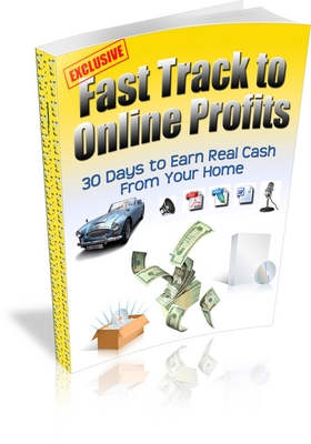 Product picture  *NEW!* Fast Track To Online Profits -Master Resale Rights