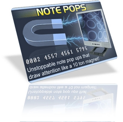 Product picture  *NEW!* Note Pops With Resale Rights
