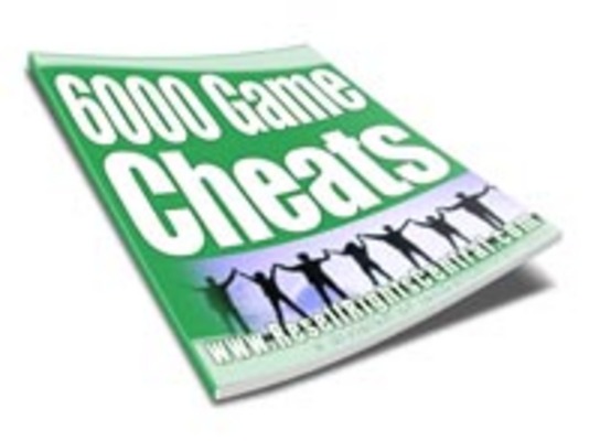 Product picture *NEW!* 6000 Game Cheats and 15,000 CD Keys For Various Games
