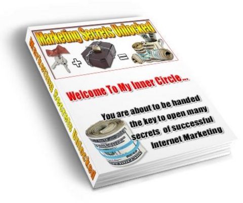Product picture *NEW!* Internet Marketing Secrets Unlocked PLR
