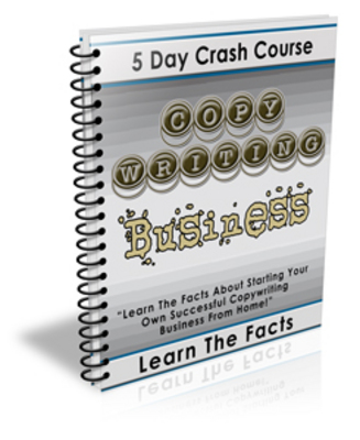 Product picture *NEW!* 5 Day Crash Course Copywriting Business with PLR