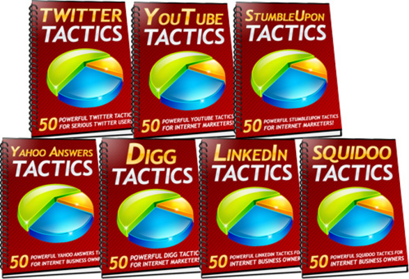 Product picture  *NEW!* 350 Social Media Tactics  -Master Resale Rights