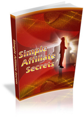 Product picture *NEW!* Simple Affiliate Secrets