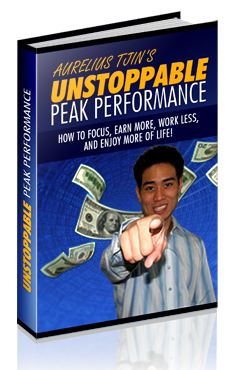 Product picture *NEW!* Unstoppable Peak Performance -  MASTER RESALE RIGHTS - Discover How To Break Free From Any Obstacle That´s Blocking You From Reaching Your Goals