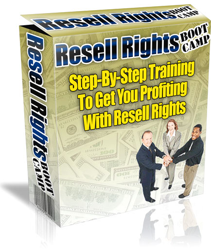 Product picture *NEW!* Resell Rights Bootcamp  - MASTER RESALE RIGHTS | Step by Step Training To Get You Profiting With Resale Rights