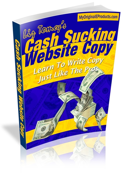 Thumbnail  *NEW!*	  Cash Sucking Website Copy - Learn To  Write Copy Just Like The Pros - Master Resale Rights