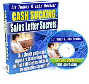 Product picture *NEW!* Cash Sucking Sales Letter Secrets - Master Resell Rights  | Sales Letter, Copywriting