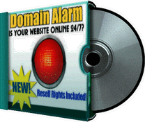 Product picture *NEW!* Domain Alarm - Master Resell Rights. - Know Instantly When Your Website Is NOT Working Properly!