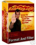 Product picture *NEW!* Ezine Format Filter Software + Master Resell Rights