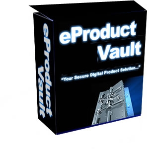 Product picture *NEW!* e-Product Vault - Master Resell Rights | eProduct Vault -  Protect Your Digital Files From Cyber Thieves Now!
