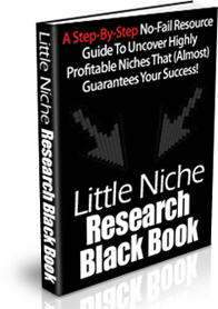 Product picture *NEW!* Little Niche Research Black Book