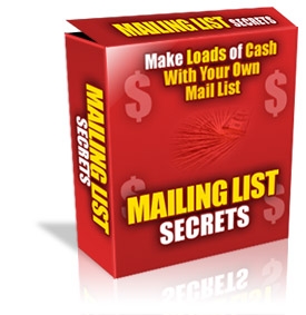 Product picture *NEW!* Mailing List Profits - MASTER RESALE RIGHTS | Make Money With Every Way Possible From Your Mailing List At Cult Status!