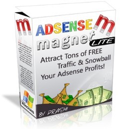 Product picture *NEW!* AdSense Magnet - Lite  - MASTER RESALE RIGHTS | Attract Tons of FREE Traffic & Snowball Your Adsense Profits!