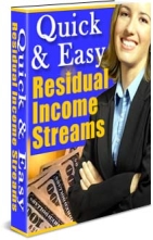 Product picture *NEW!* Quick and Easy Residual Income Streams | Make easy money