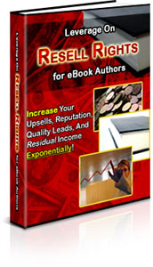 Product picture *NEW!*	 Leverage On Resale Rights: Second Edition - MASTER RESALE RIGHTS | Increase Your Upsells and Residual Income with Resell Rights!