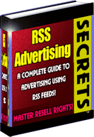 Product picture *NEW!* RSS ADVERTISING SECRETS - How to Profit From This New Advertising Revenue