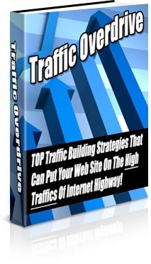 Product picture *NEW!* Traffic Overdrive  - Private Label Rights | TOP Traffic Building Strategies That Can Put Your Web Site On The High Traffics Of Internet Highway!