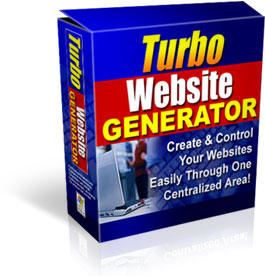 Product picture *NEW*  Turbo Website Generator | Easy Website Creation  Management